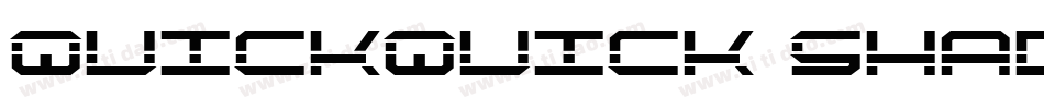 QuickQuick Shadow字体转换